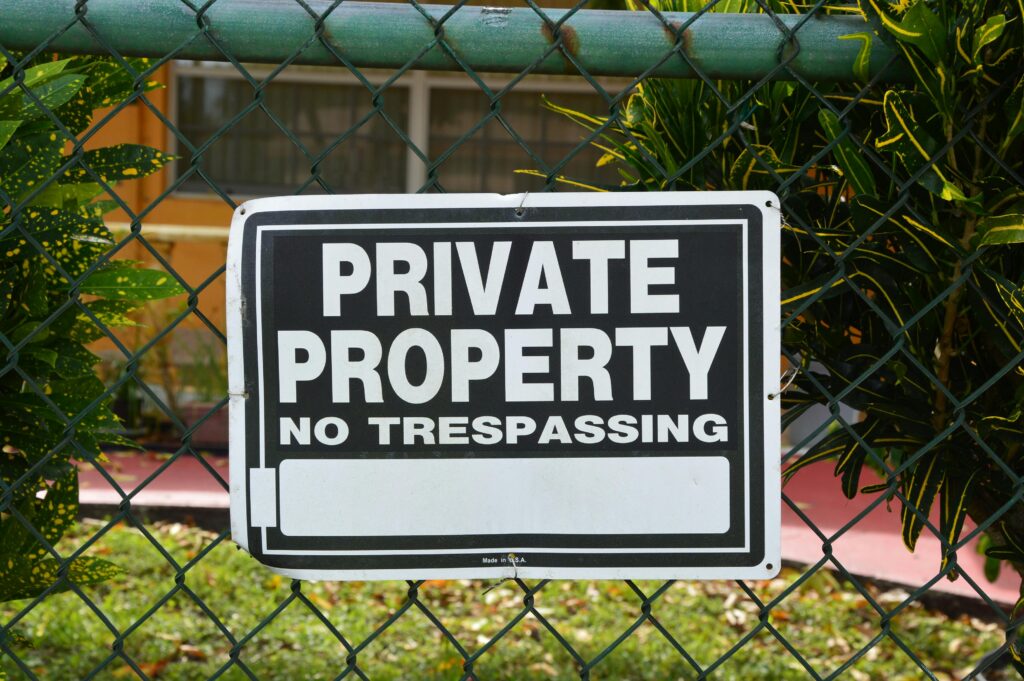 DUI on private property